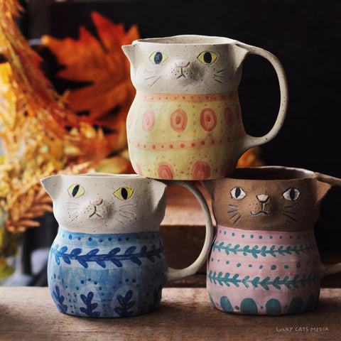 Cozy Cat Sweater Mug